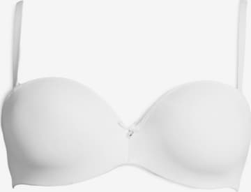 LASCANA Regular Bra in White: front