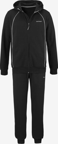 EASTWIND Tracksuit in Black: front