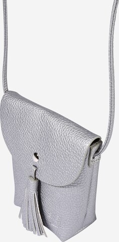 TOM TAILOR DENIM - Bolso de hombro 'IDA' en plata: lado