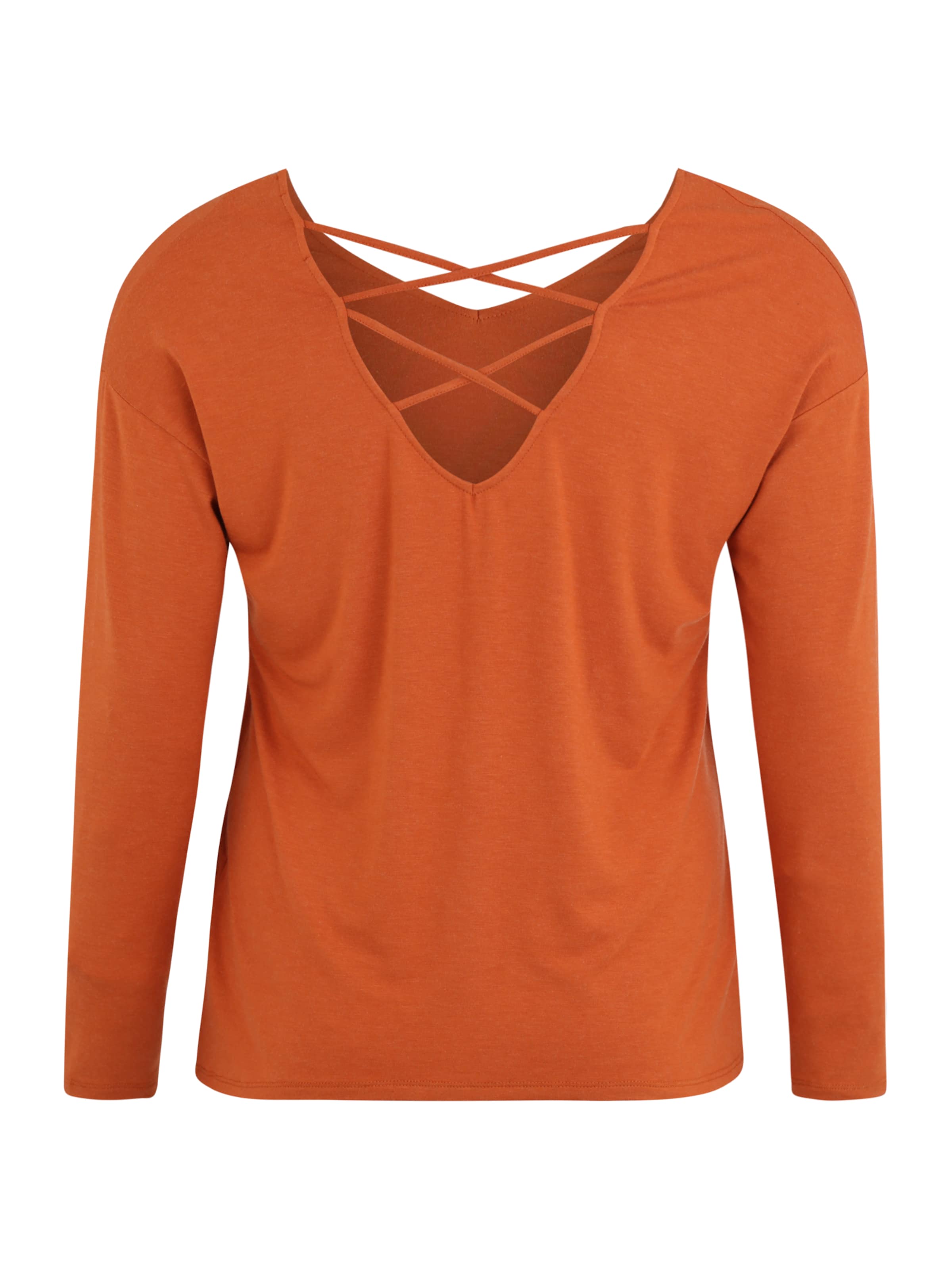 ABOUT YOU Curvy Shirt 'Lenio' in Orange