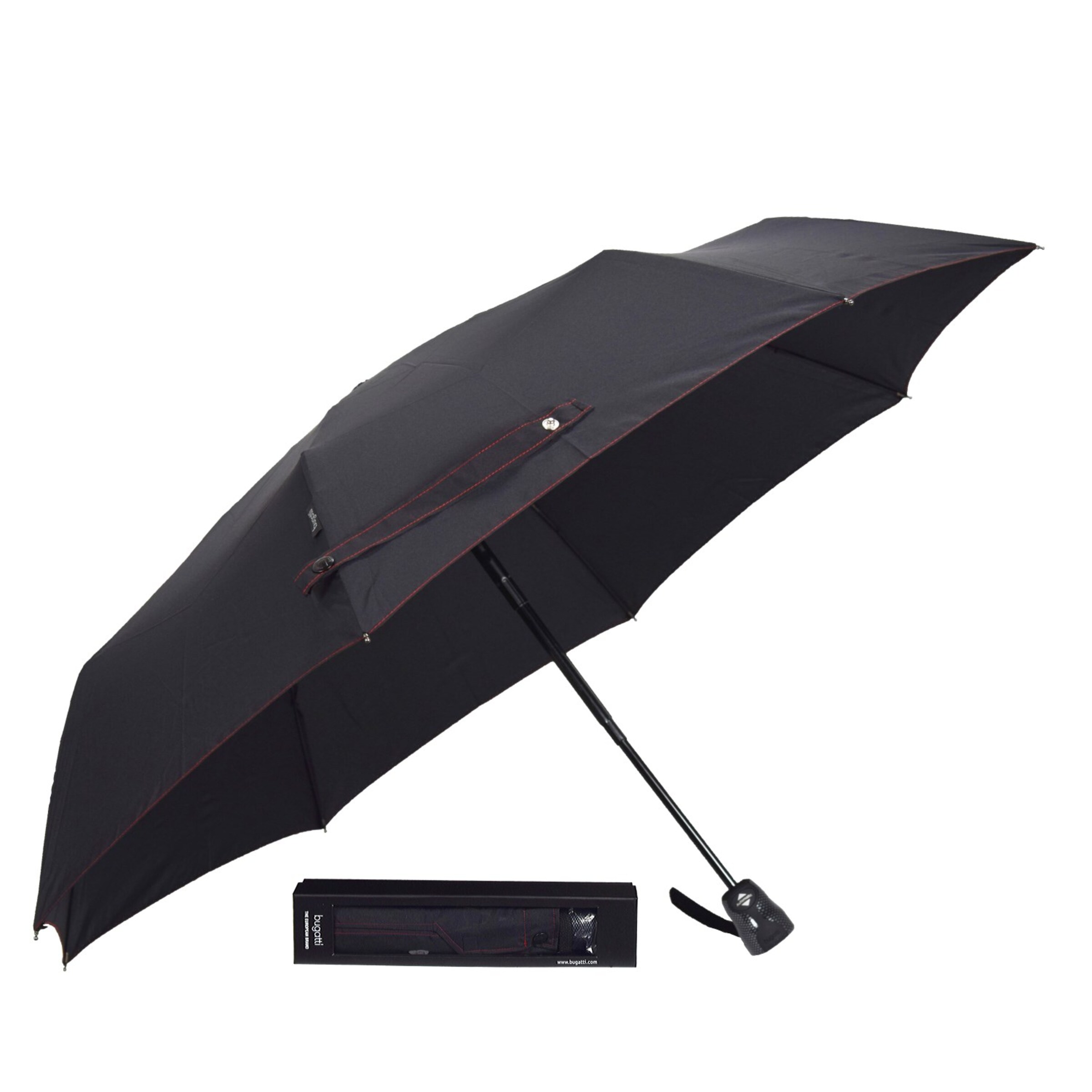 bugatti - Paraplu in de kleur Zwart