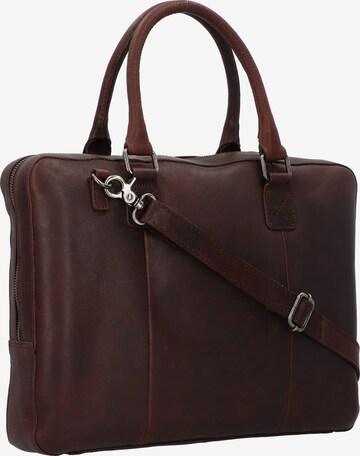 Borsa portadocumenti 'Antique Avery' di Burkely in marrone