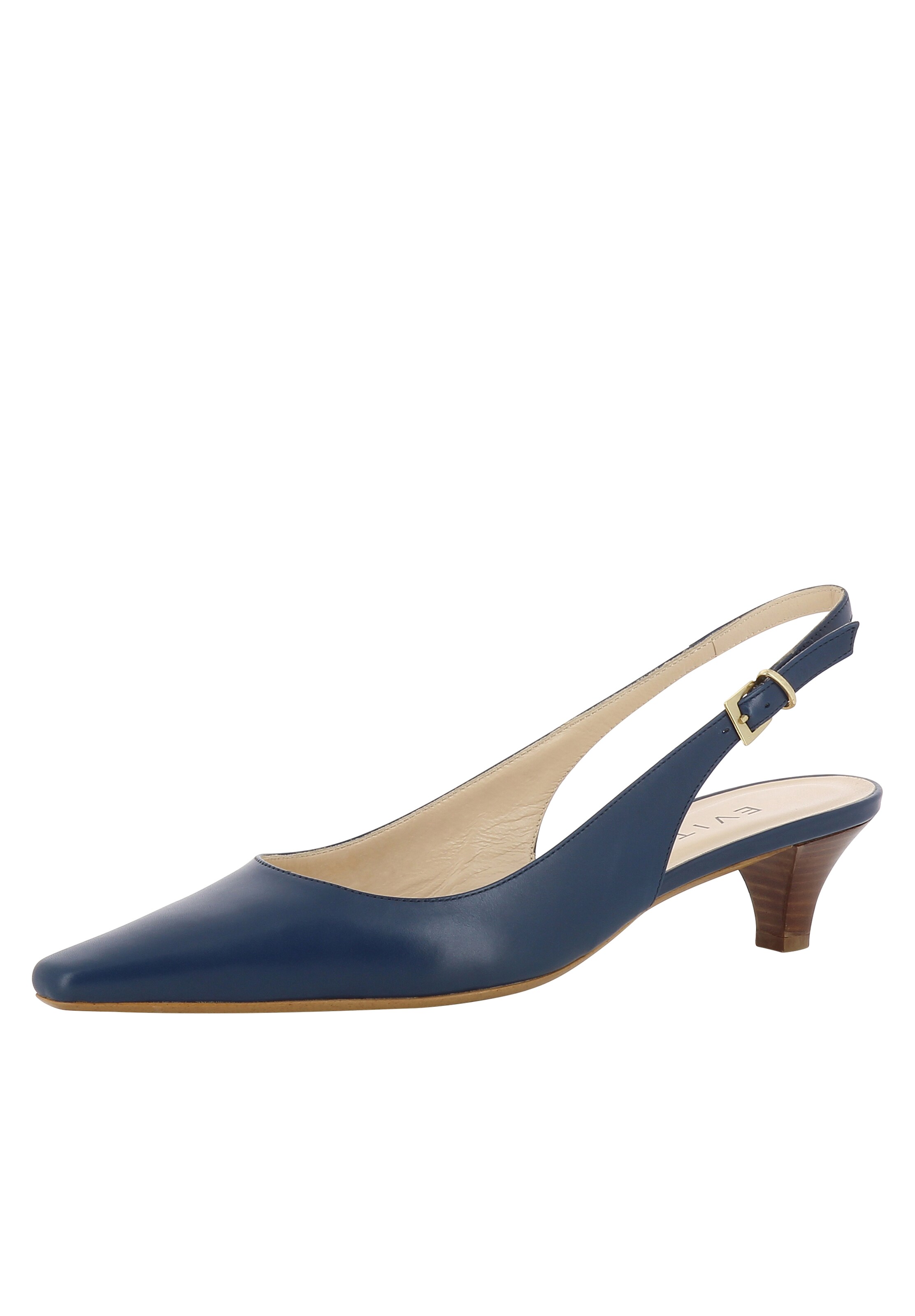 EVITA - Slingpumps 'LIA' in de kleur Blauw