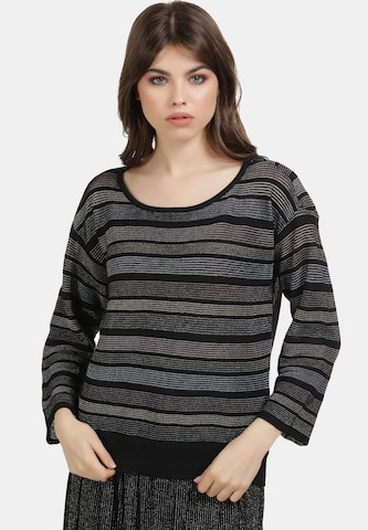 myMo at night Sweater in Black: front