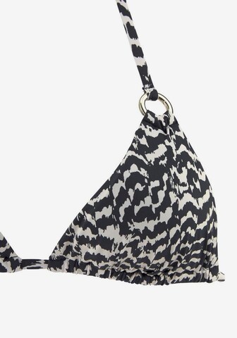 Triangle Hauts de bikini LASCANA en noir