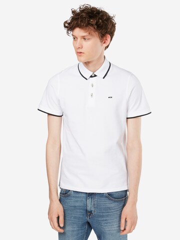 JACK & JONES Poloshirt 'Paulos' in Weiß: predná strana