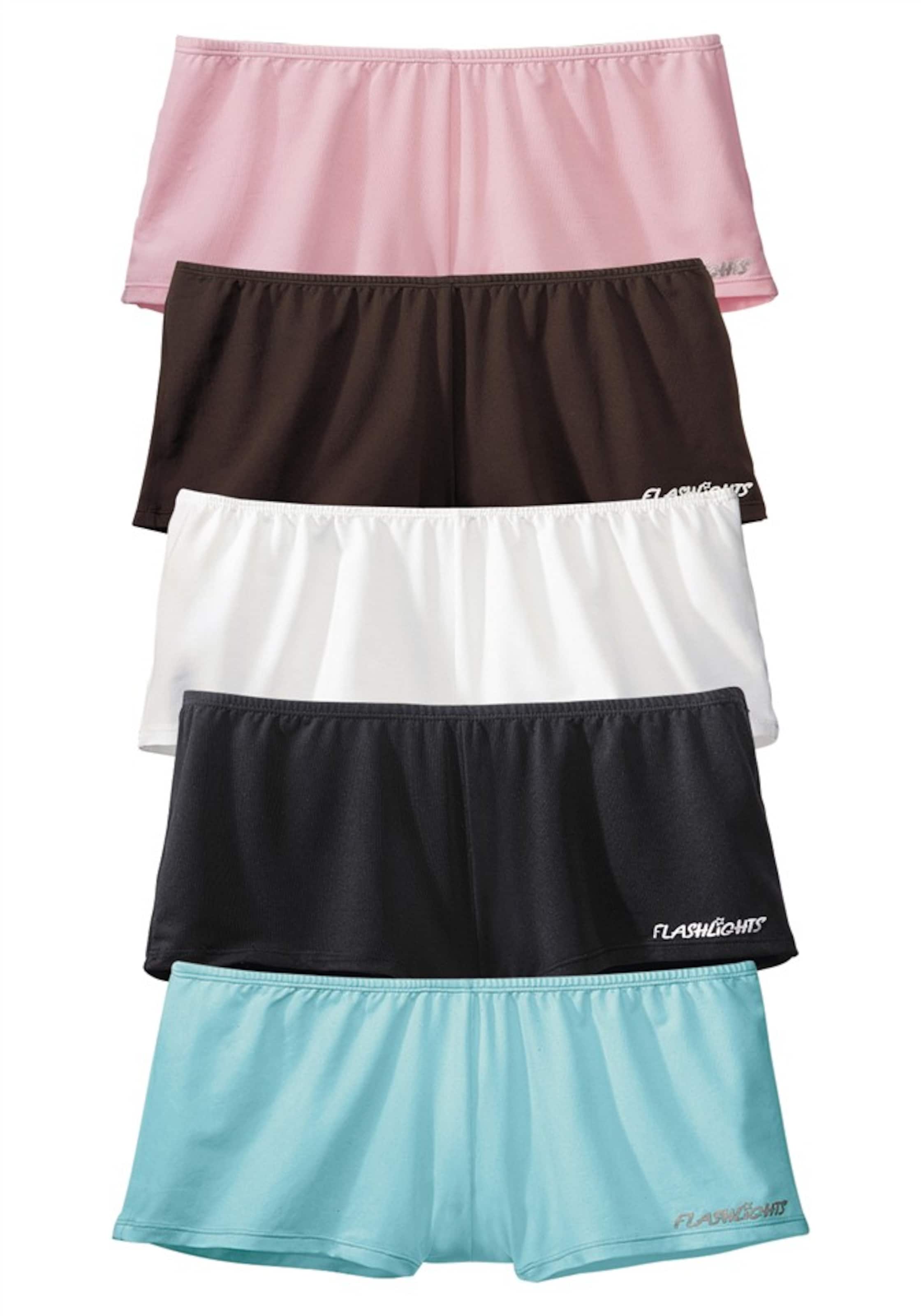 FLASHLIGHTS Boyshorts in Blue: front