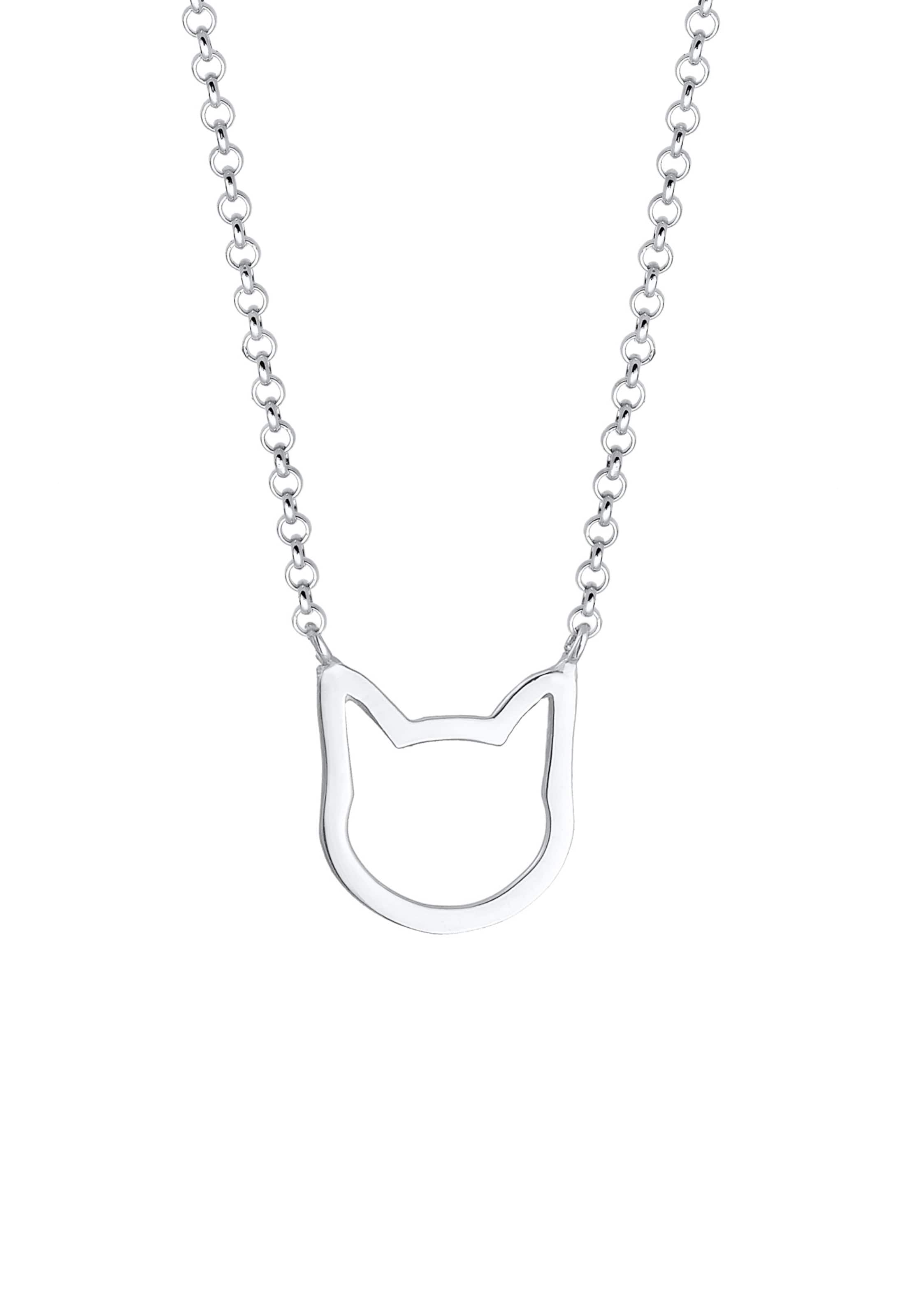 Chaîne 'Katze' ELLI en argent