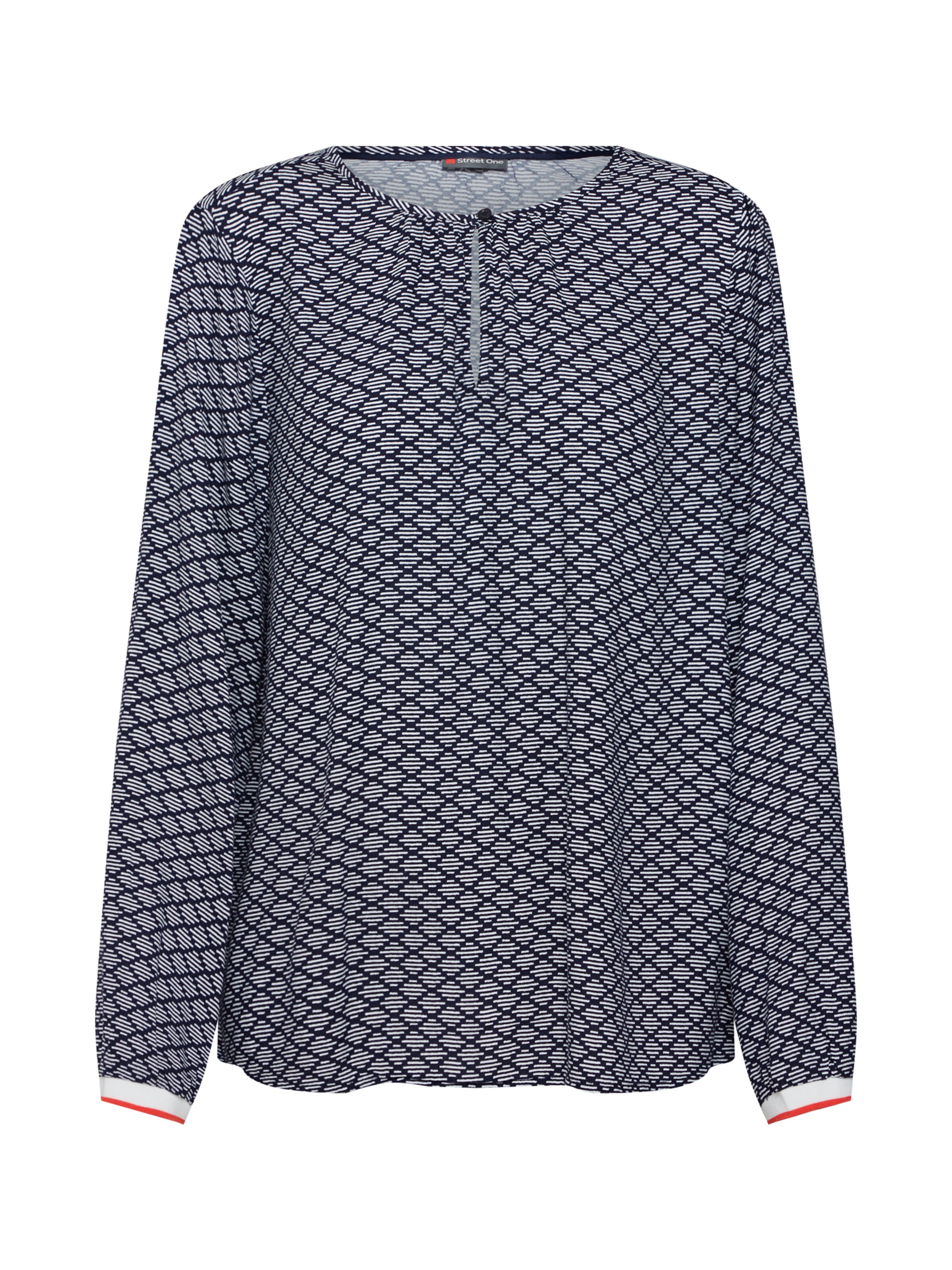 STREET ONE - Bluse in dunkelblau