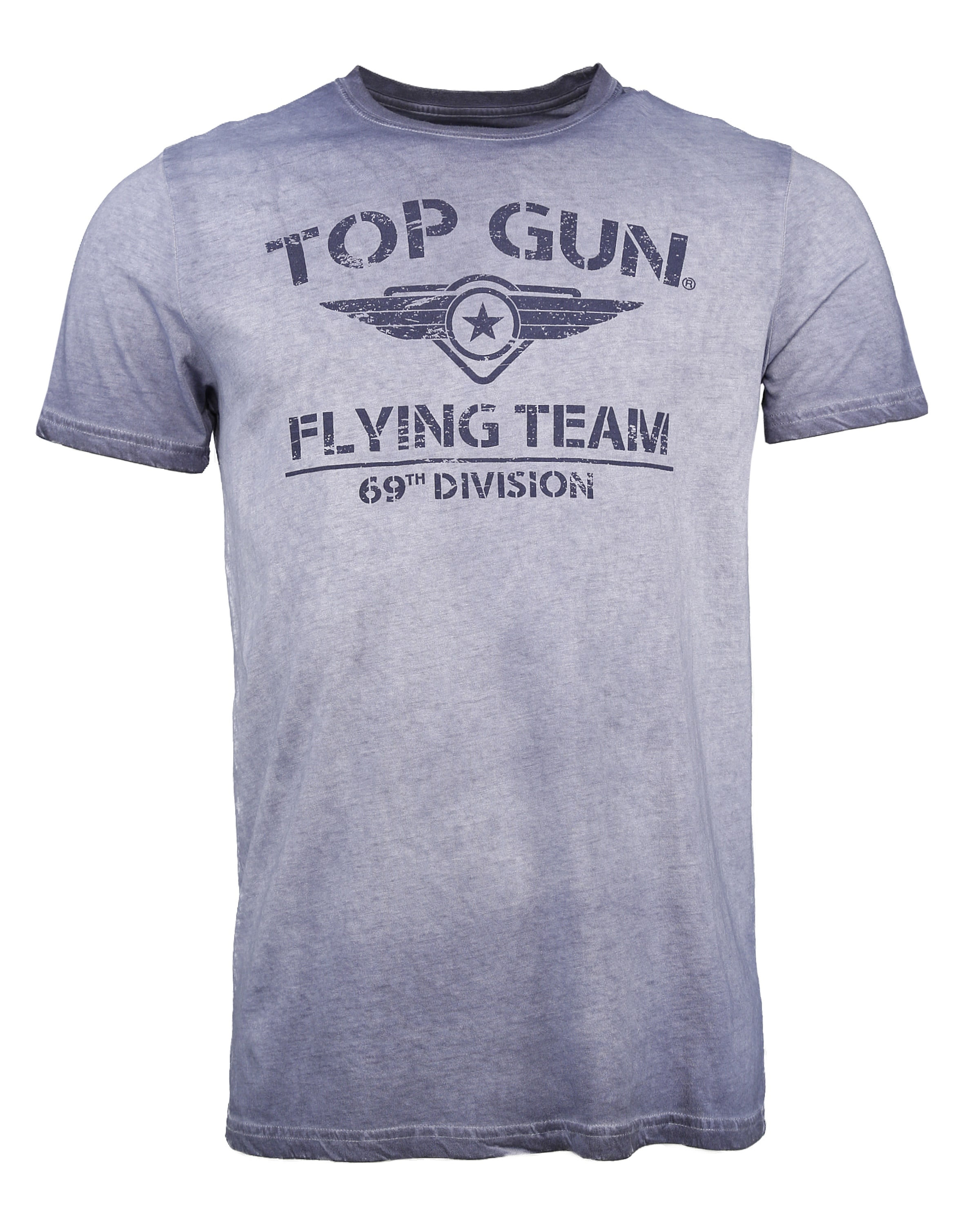 TOP GUN Shirt 'Ease' in Blauw: voorkant