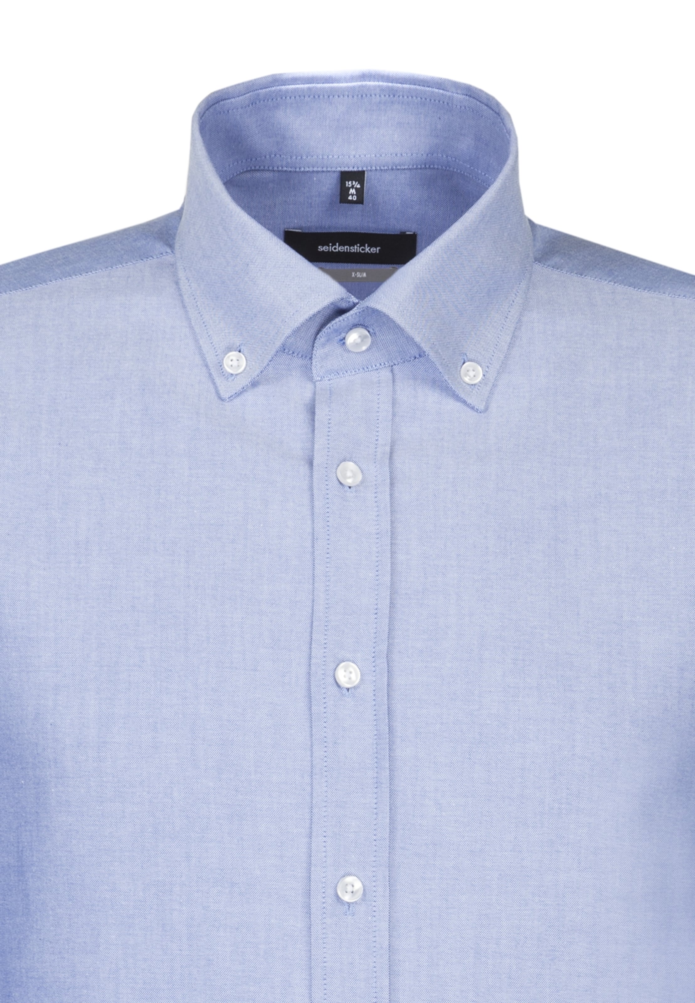 SEIDENSTICKER Slim Fit Hemd in Blau