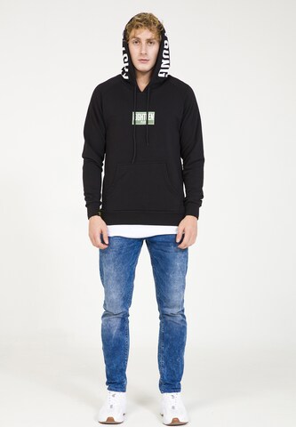 PLUS EIGHTEEN Sweatshirt in Zwart