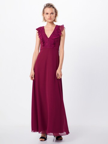 SWING Evening Dress in Red: front