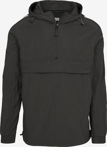 Urban Classics Between-Season Jacket in Black: front