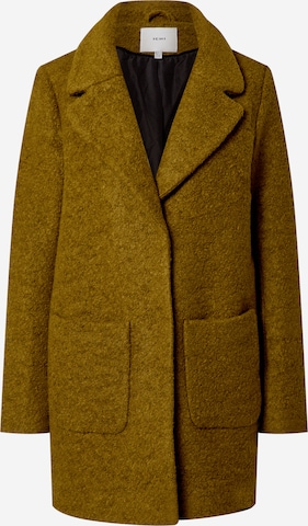 ICHI Between-Seasons Coat 'Stipa' in Yellow: front