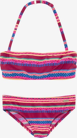 BUFFALO Bandeau Bandeau-Bikini in Mischfarben: predná strana