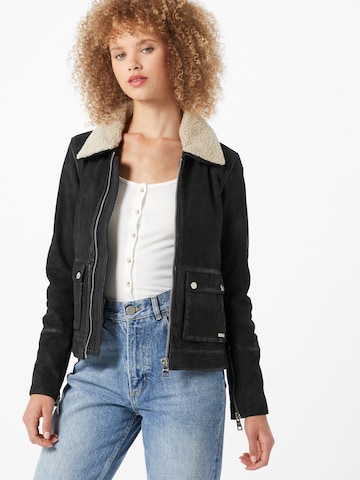 Maze Between-Season Jacket in Black: front