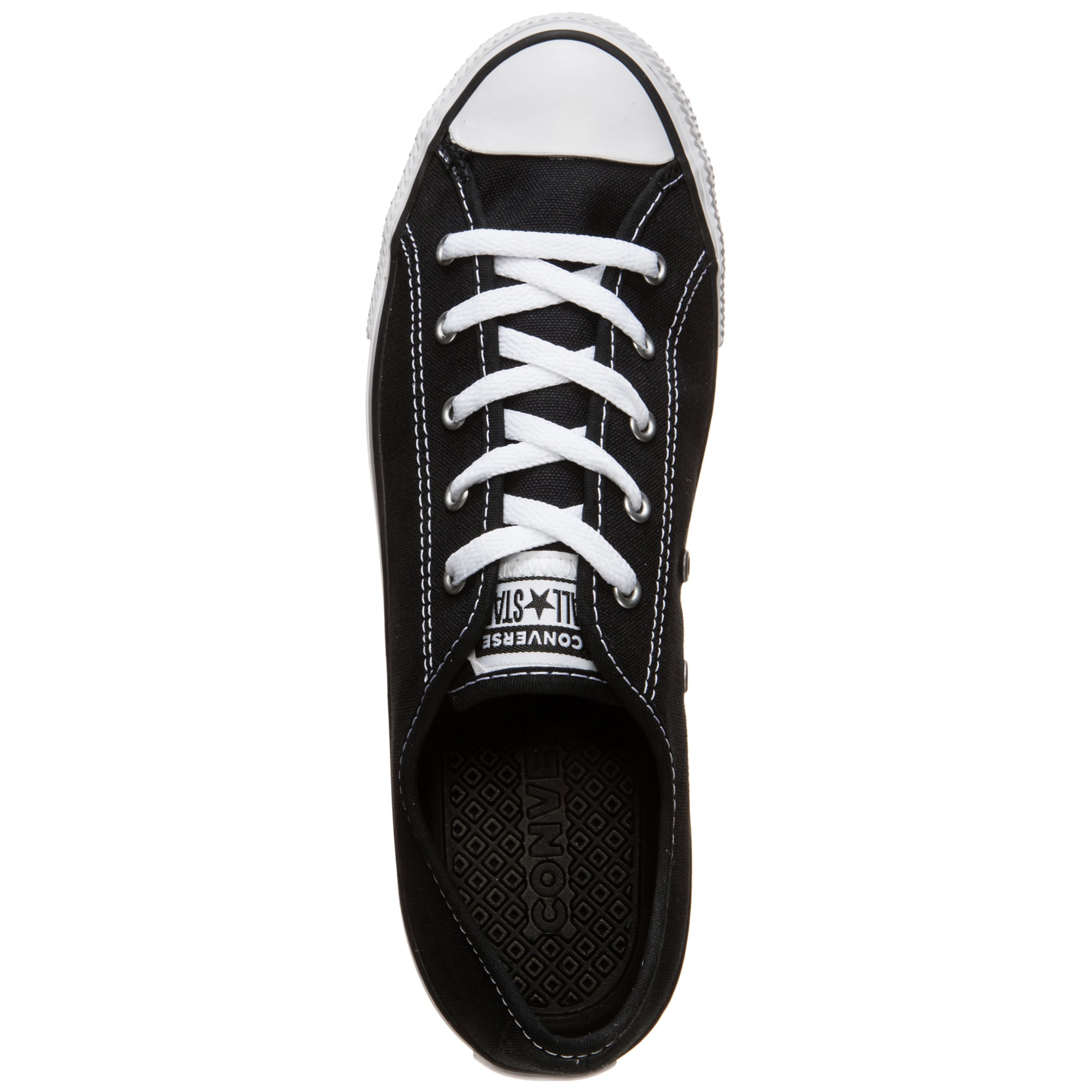 CONVERSE Ниски маратонки 'All Star Dainty' в черно