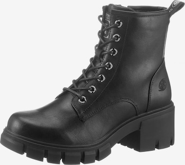 Dockers by Gerli Lace-up bootie in Black: front