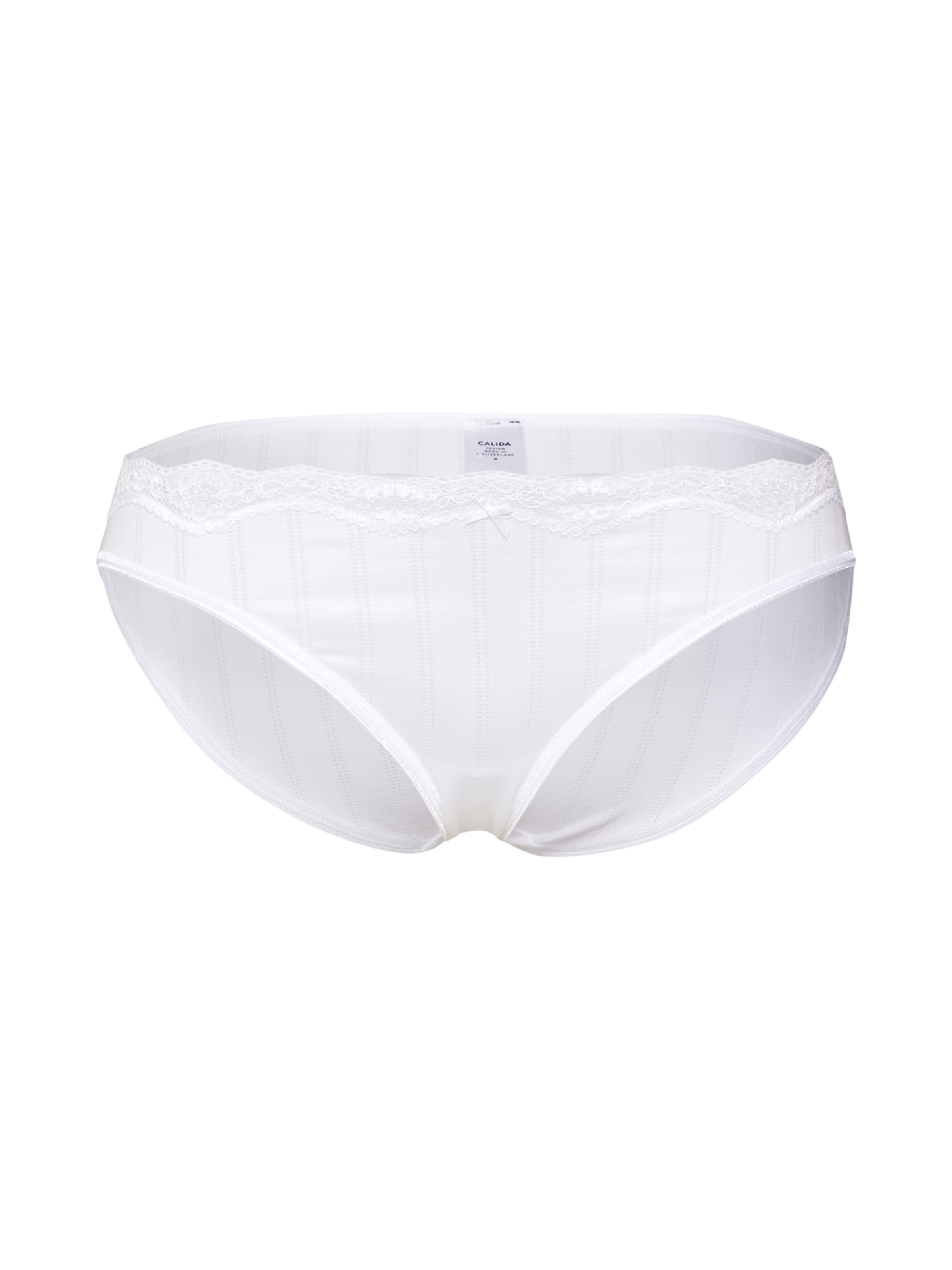 CALIDA regular Σλιπ 'Etude Toujours' σε λευκό: μπροστά