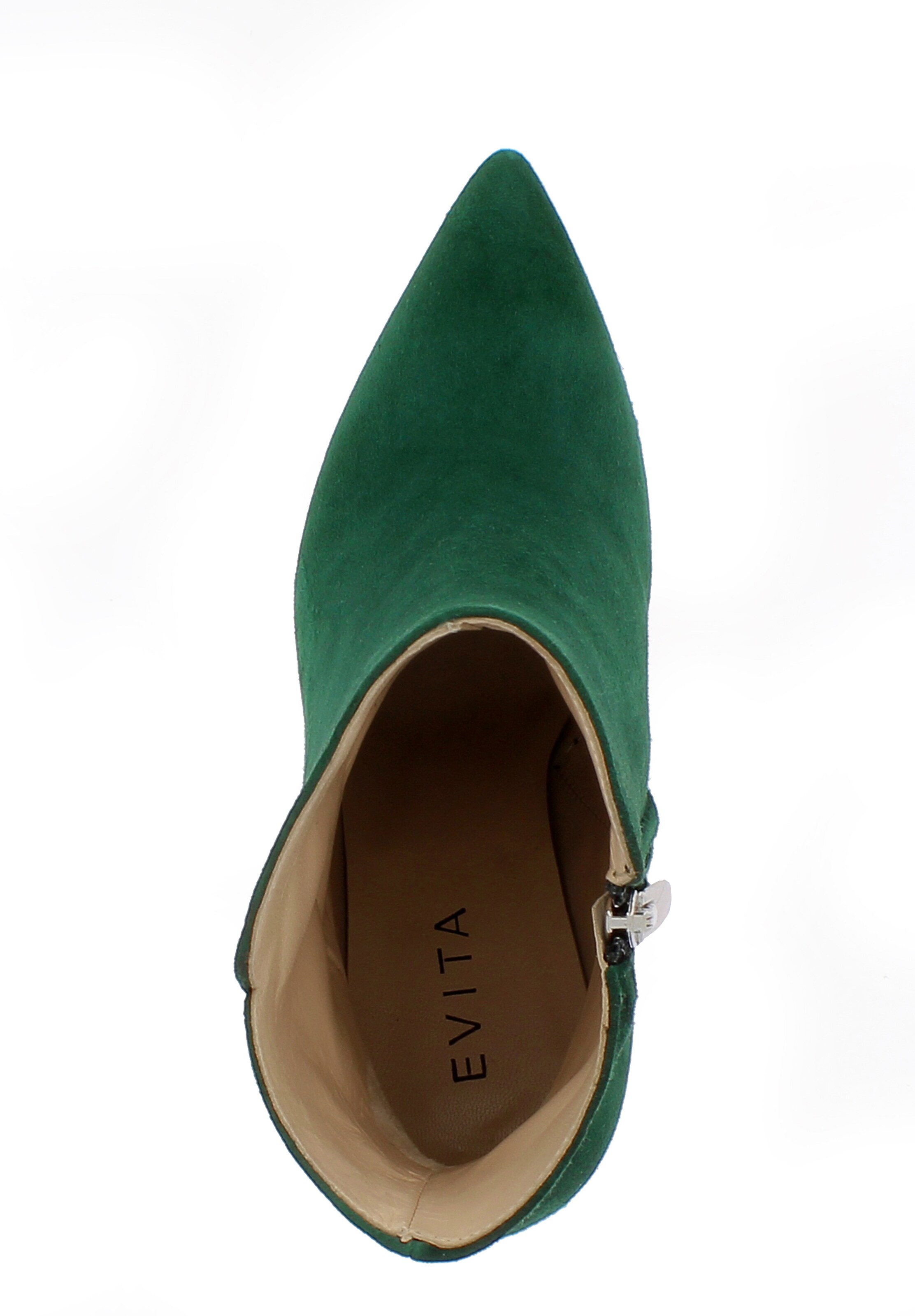 EVITA Enkellaarsjes 'Emanuela' in Groen
