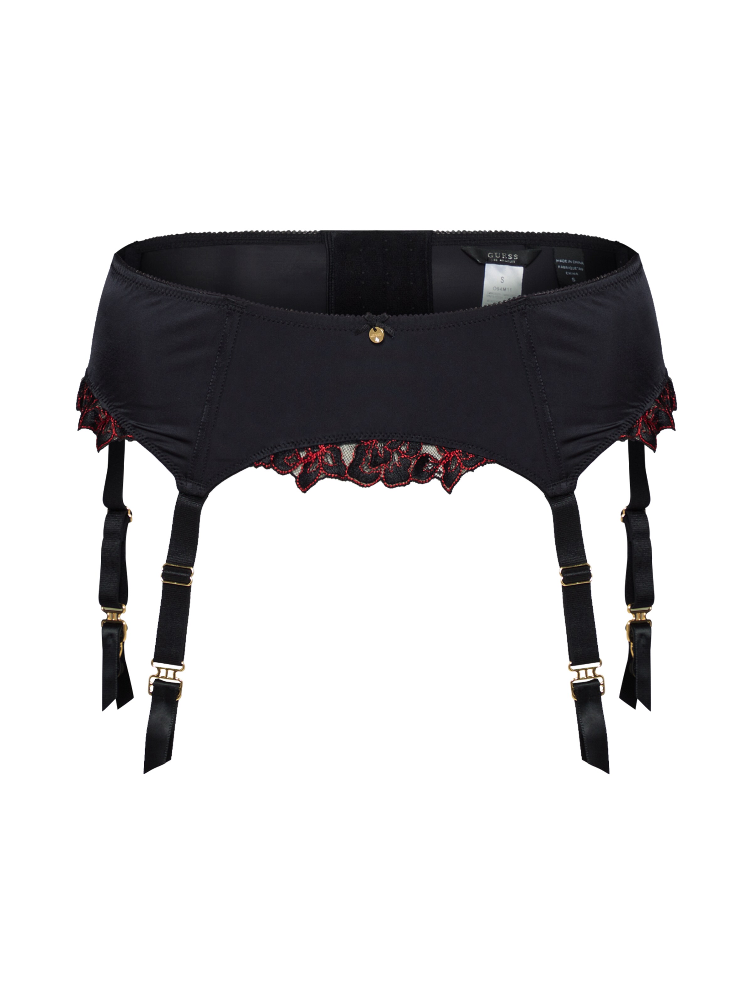 GUESS - Jarretels 'GARTER' in de kleur Donkerrood