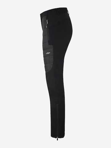 CMP Normalny krój Spodnie outdoor 'Campagnolo' w kolorze czarny