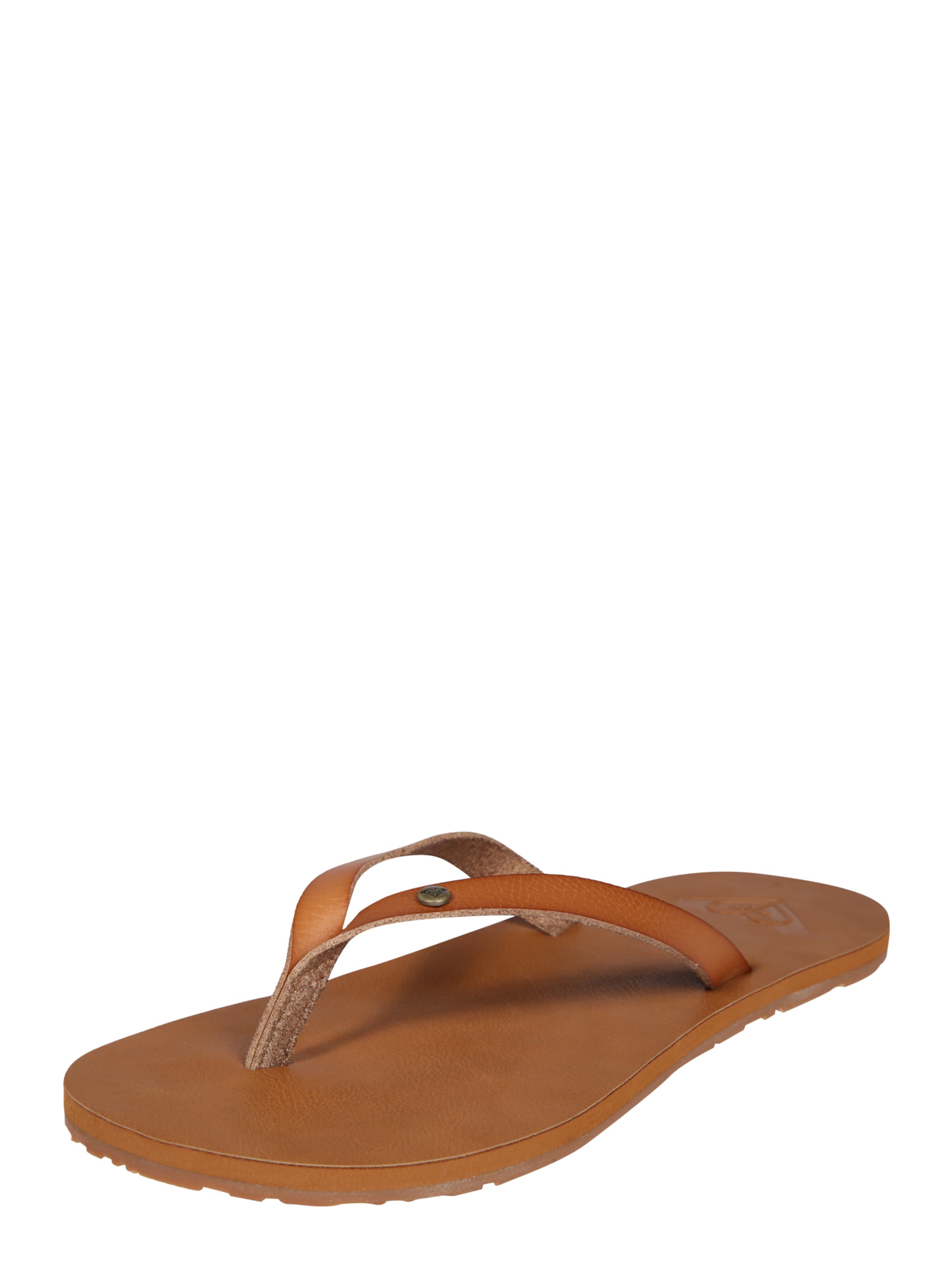 ROXY Žabky 'Jyll' – hnědá: přední strana