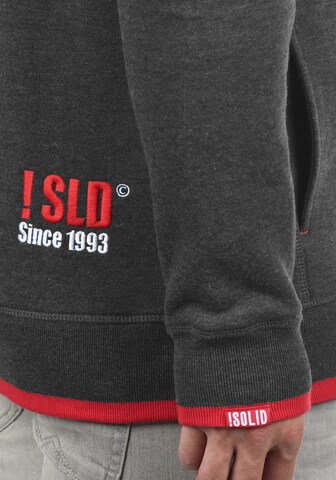 Sweat-shirt 'BENJAMIN ' !Solid en gris