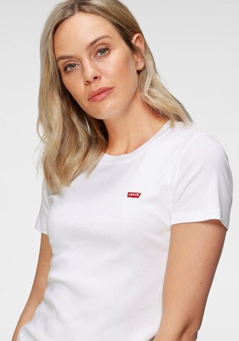 LEVI'S ® Футболка 'Rib Baby Tee' в Белый