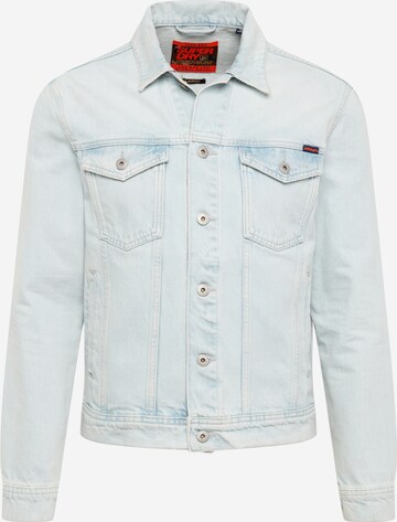 Superdry Tussenjas in Blauw: voorkant