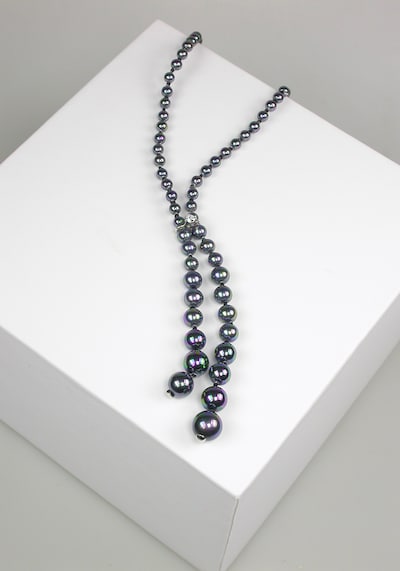 Orquidea Perlenkette 'Helen' in schwarz, Produktansicht