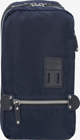 Harvest Label Crossbody Bag 'Takao' in Blue: front