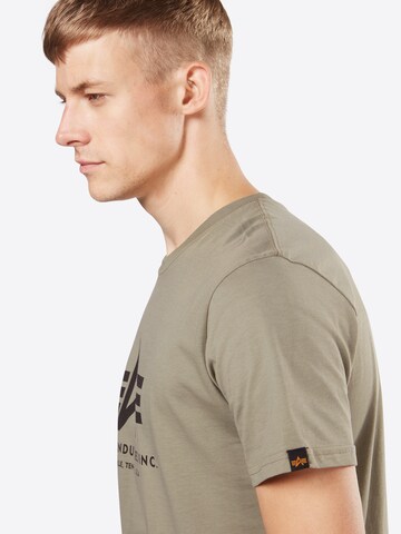 T-Shirt ALPHA INDUSTRIES en vert