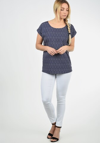 Blend She Blouse 'Amarena' in Blauw