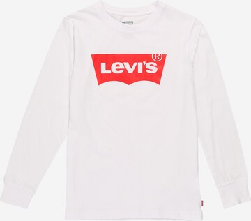 Levi's Kids Regular fit Shirt in Wit: voorkant