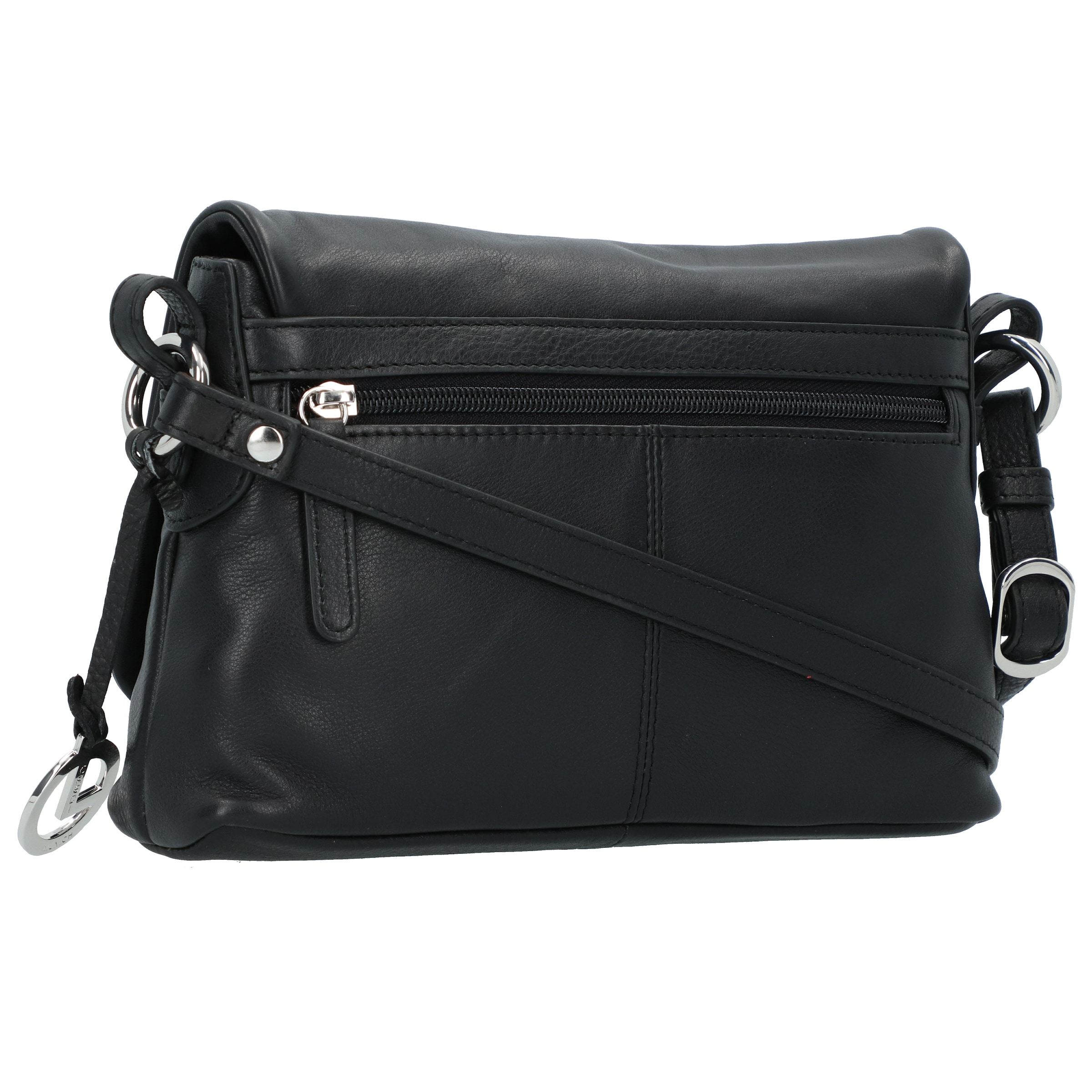 Sac à bandoulière 'Silke' L.CREDI en noir