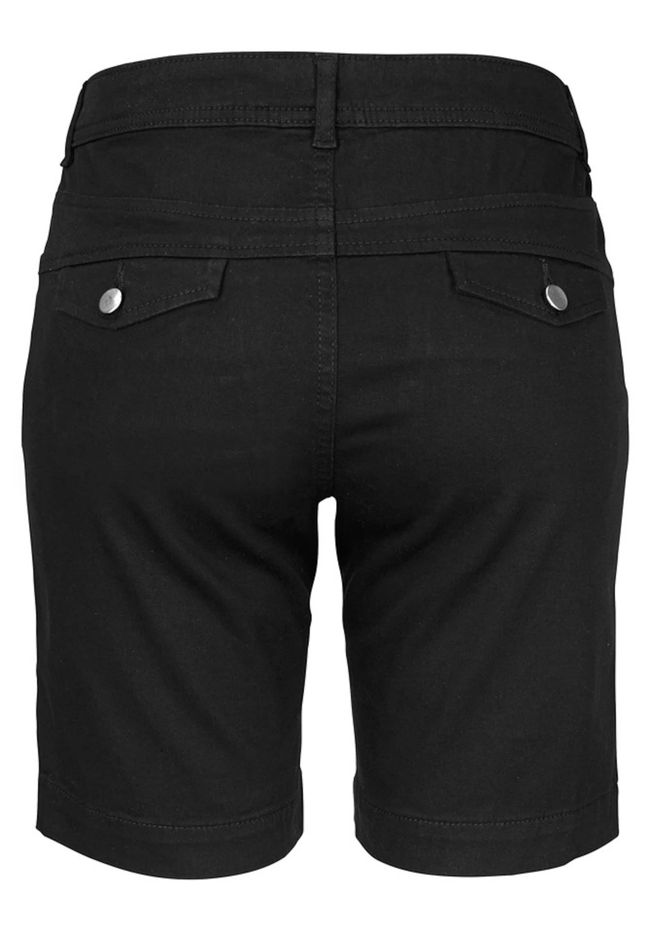 Slimfit Pantaloni de la LASCANA pe negru