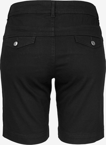 LASCANA Slim fit Pants in Black