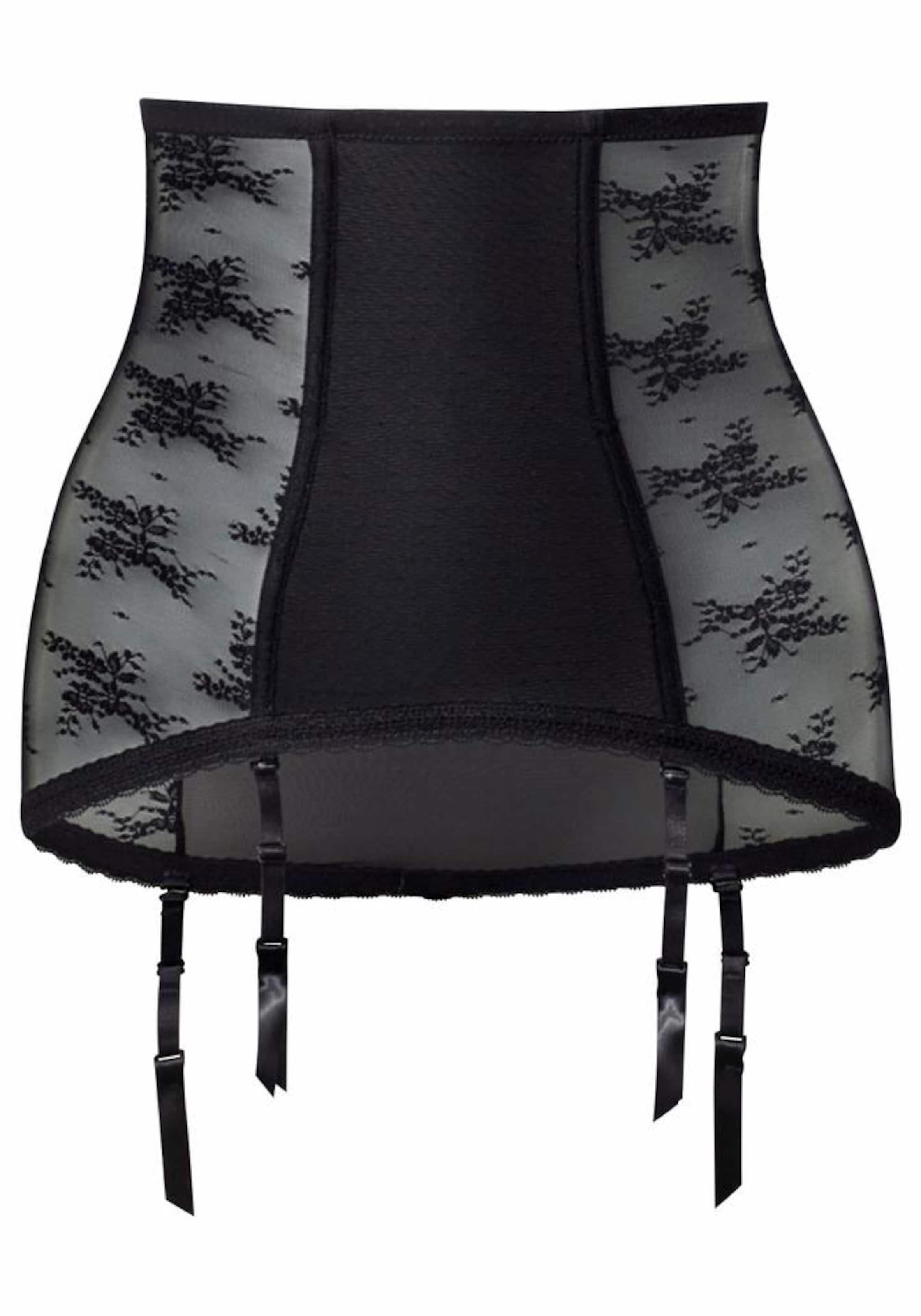 melns PETITE FLEUR GOLD Zeķturis: no priekšpuses