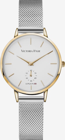 Victoria Hyde Analog Watch in Silver: front