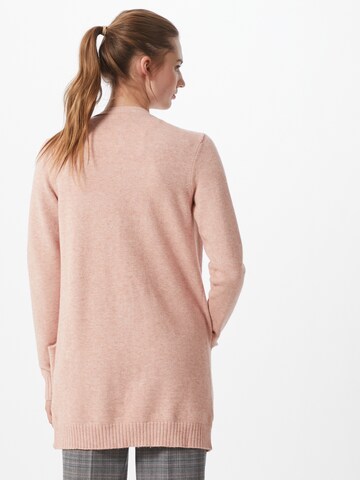 VILA Knit Cardigan 'Ril' in Pink