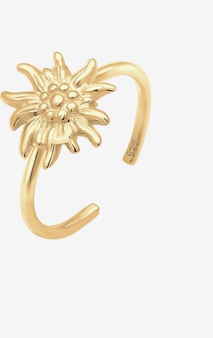 ELLI Ring 'Edelweiss' in Goud