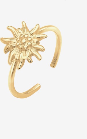 ELLI Ring 'Edelweiss' in Gold