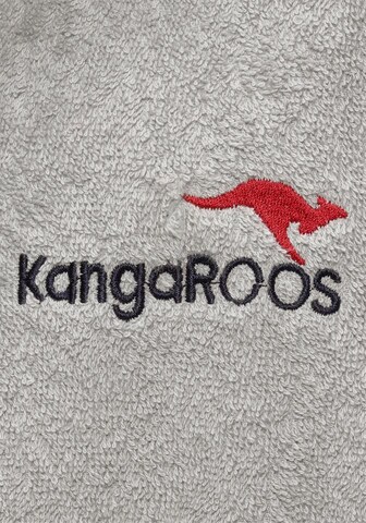 KangaROOS Long Bathrobe 'Cassidy' in Grey