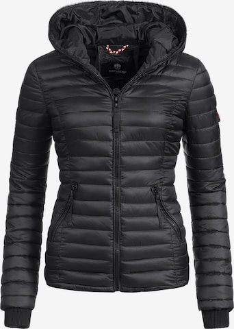 NAVAHOOPrijelazna jakna 'Kimuk' - crna boja: prednji dio