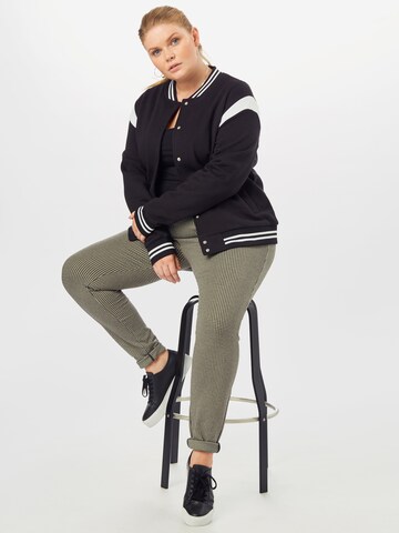 Urban Classics - Skinny Leggings 'Vichy' en beige
