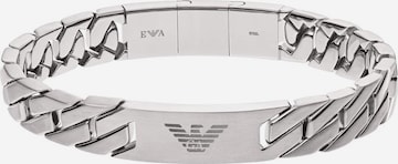 Emporio Armani - Pulsera en plata: frente