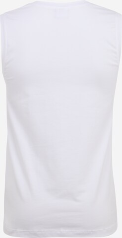 SCHIESSER Unterhemd in Weiß: zadná strana