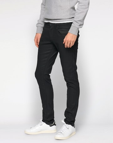 G-Star RAW Slimfit Jeans 'Revend' in Zwart: voorkant